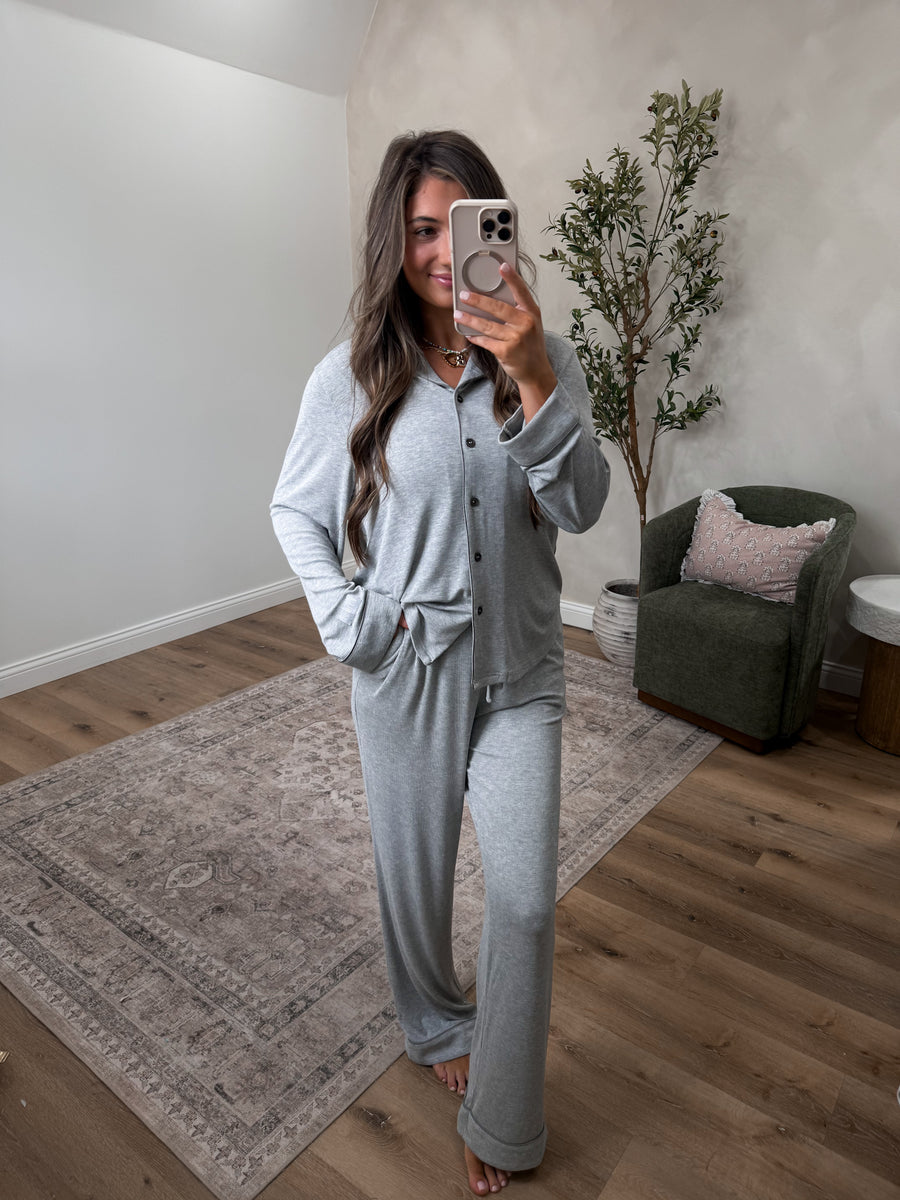 Heather Haze bamboo PJs