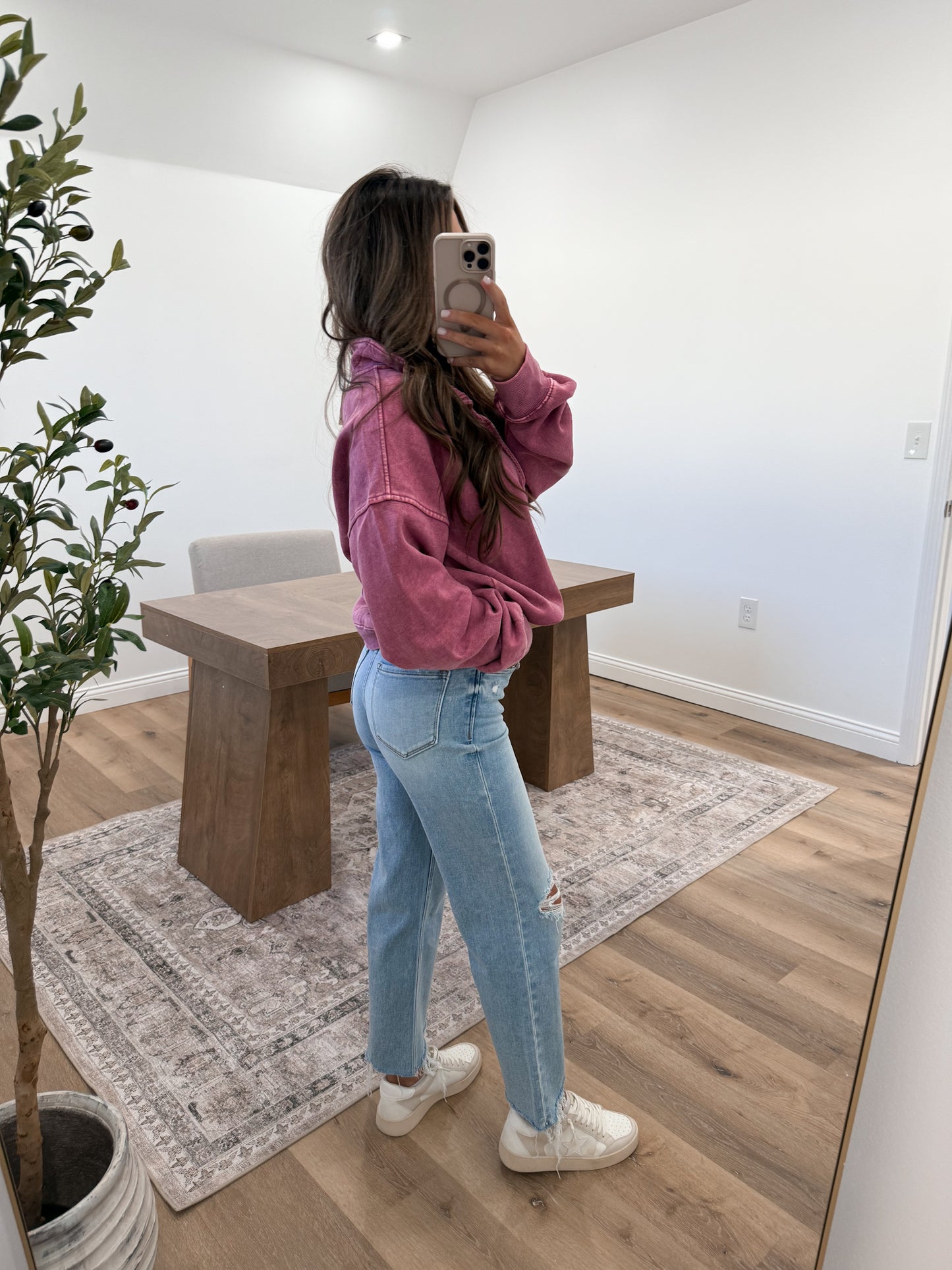 Thermal Mix Washed Terry Pullover - RESTOCK!