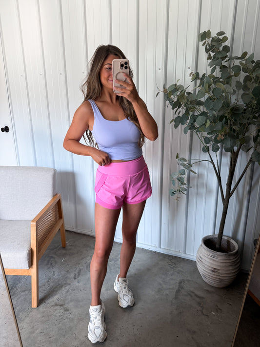 Revival Shorts- Barbie Pink