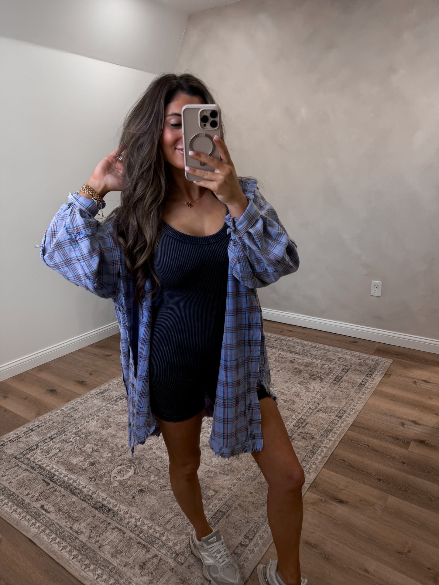 Wavelyn Peri Blue Washed Flannel