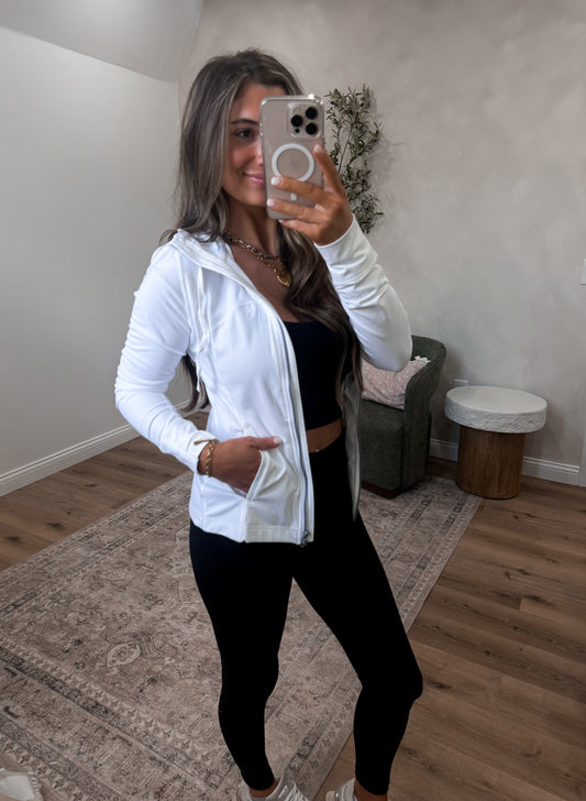 Performance Active Jacket - white