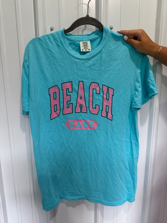 Medium Beach Babe Comfort Colors Tee