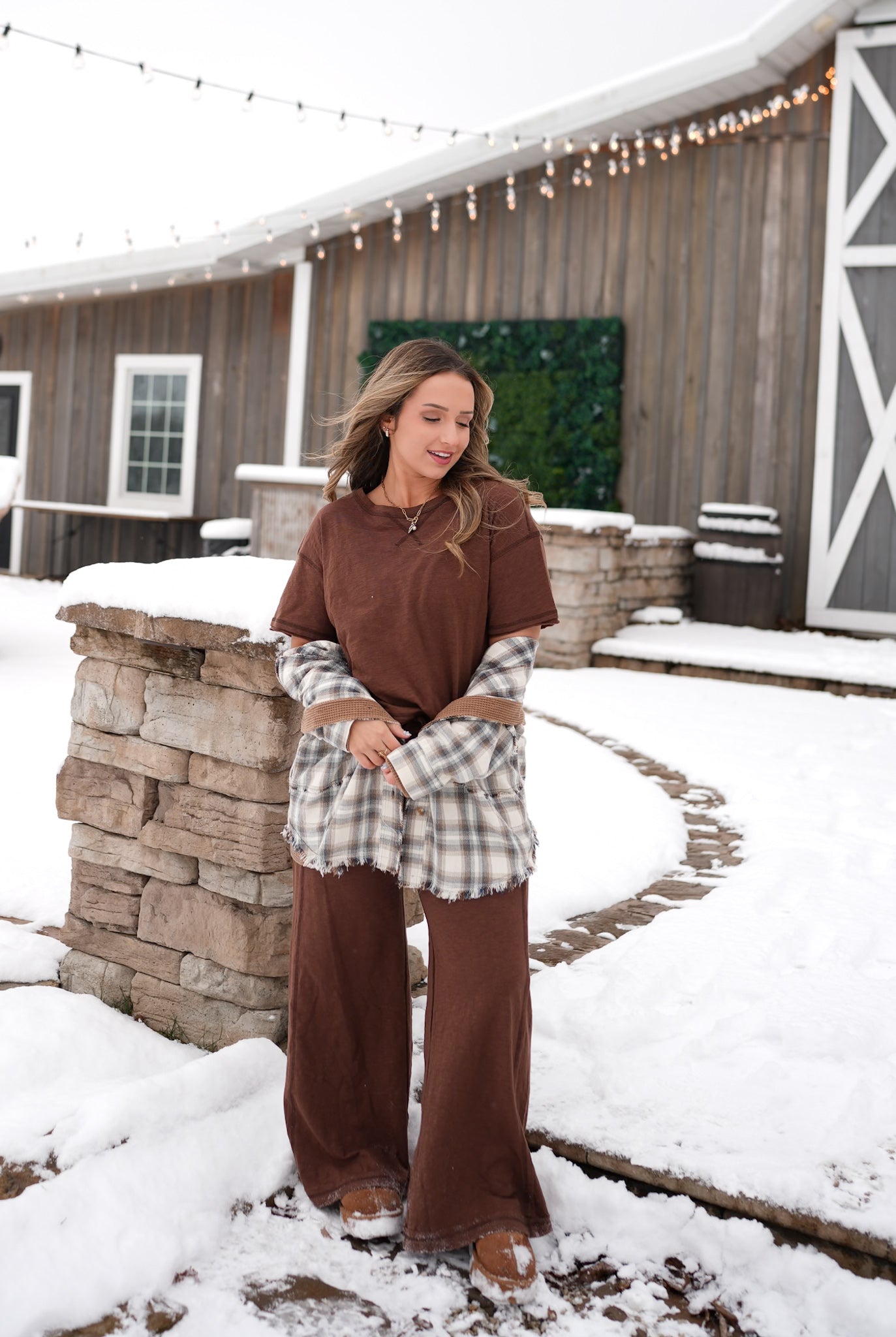 Staying Cozy set - Brown