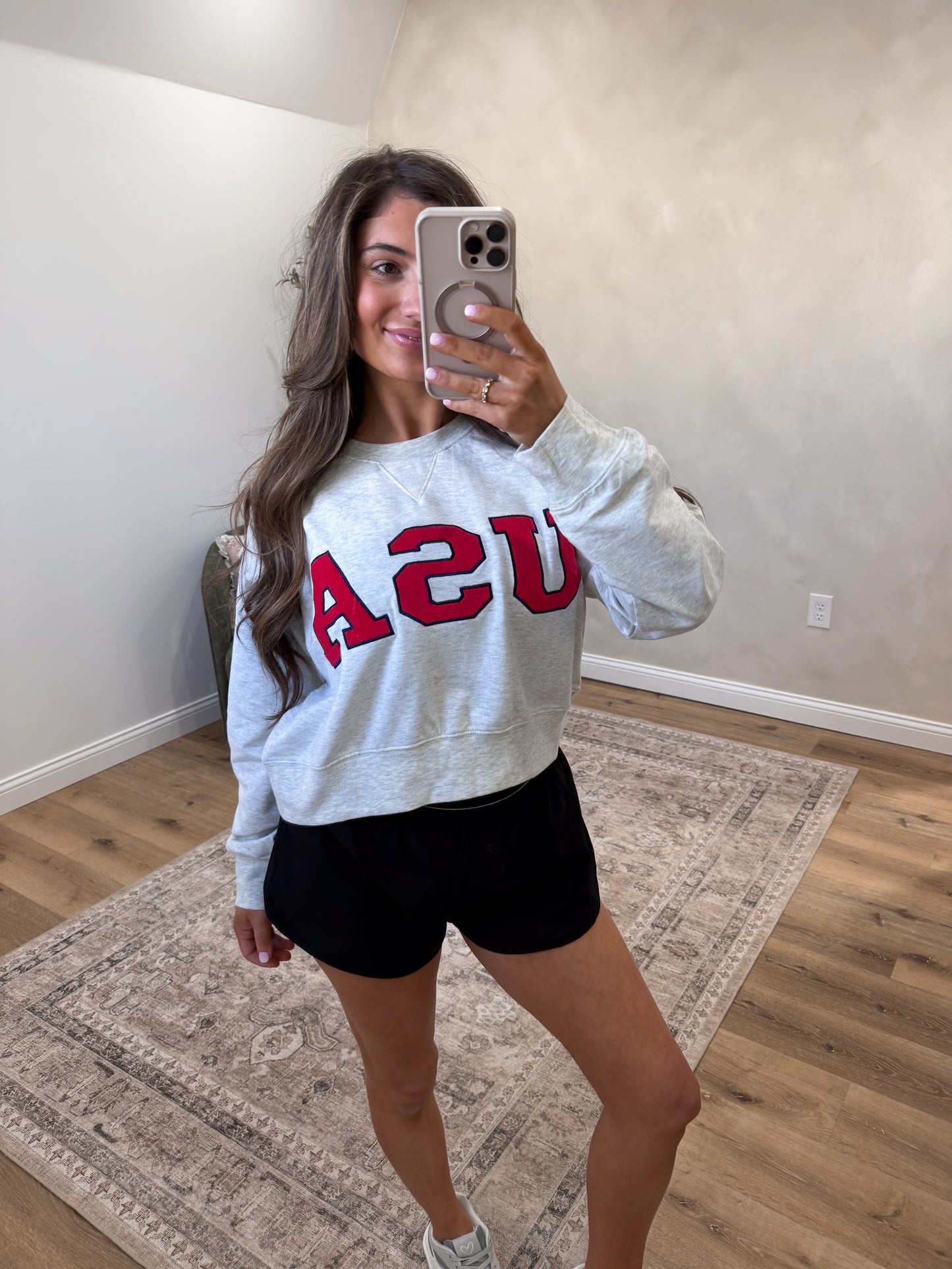 USA patchwork Pullover