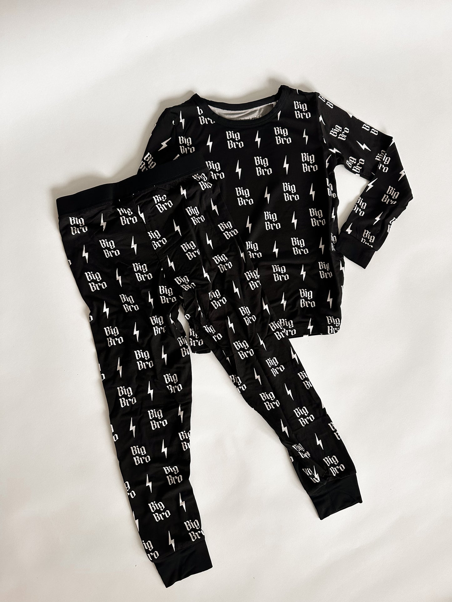 Big Bro Two Piece Bamboo Set - Black