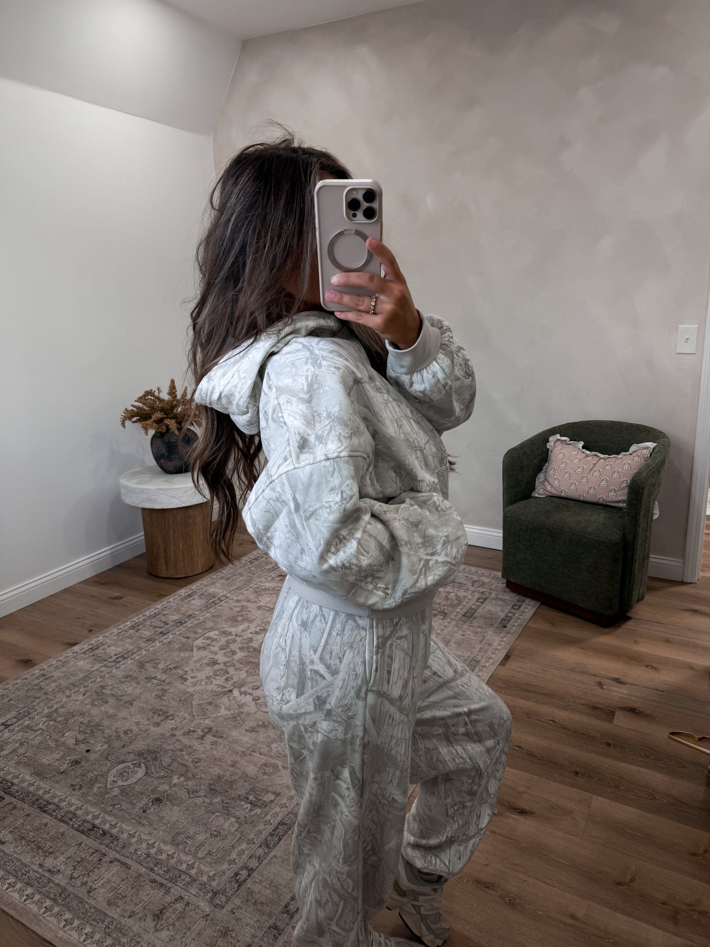 Badlands Camo Joggers - gray