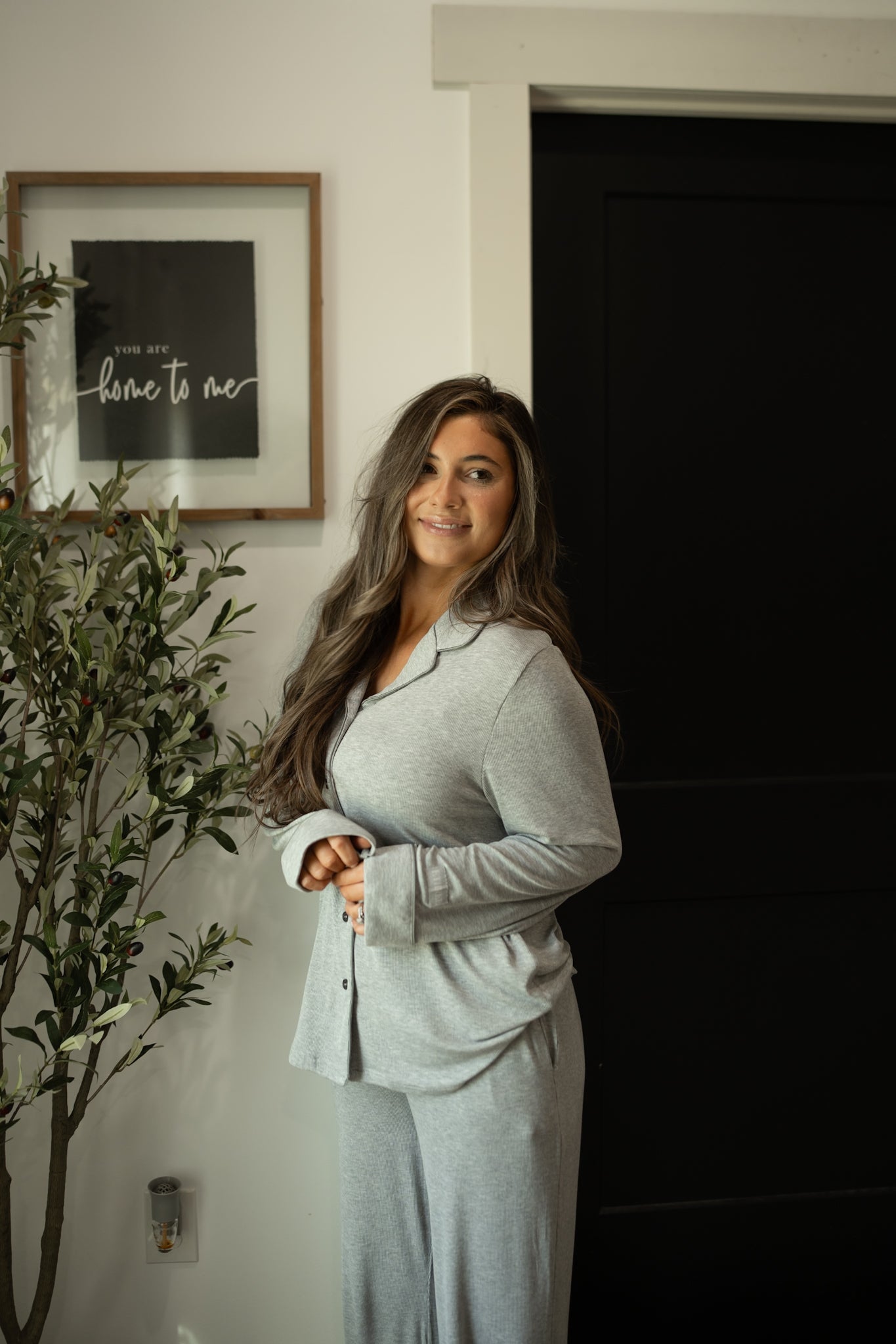 Heather Haze bamboo PJs