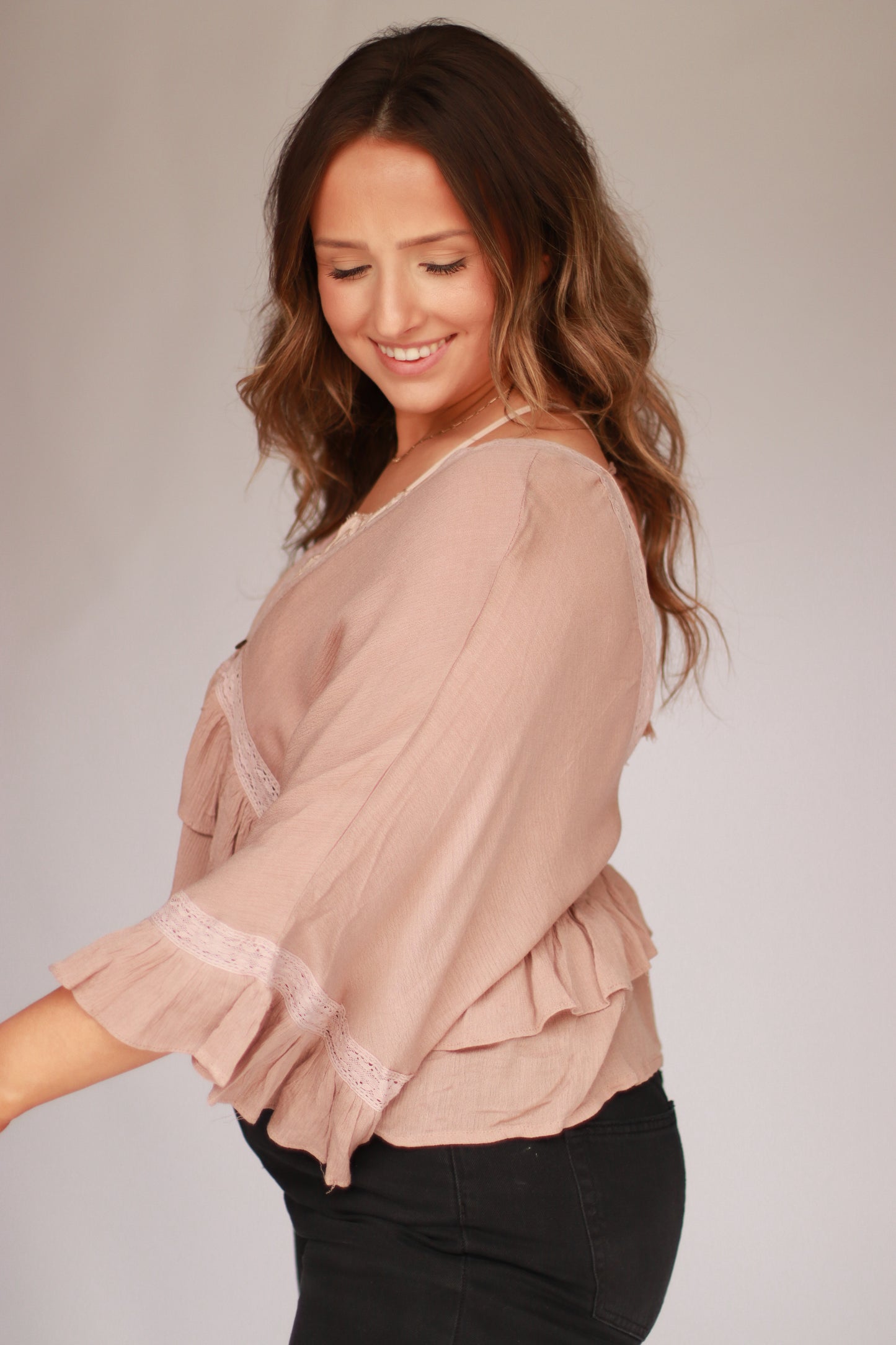 Rachel Tiered Blouse** LAST CALL**