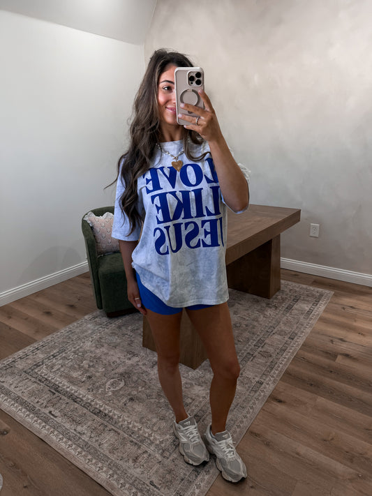 Love Like Jesus Camo Tee