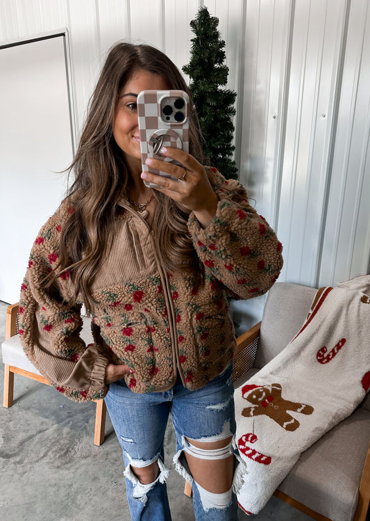 Mistletoe Fleece Jacket