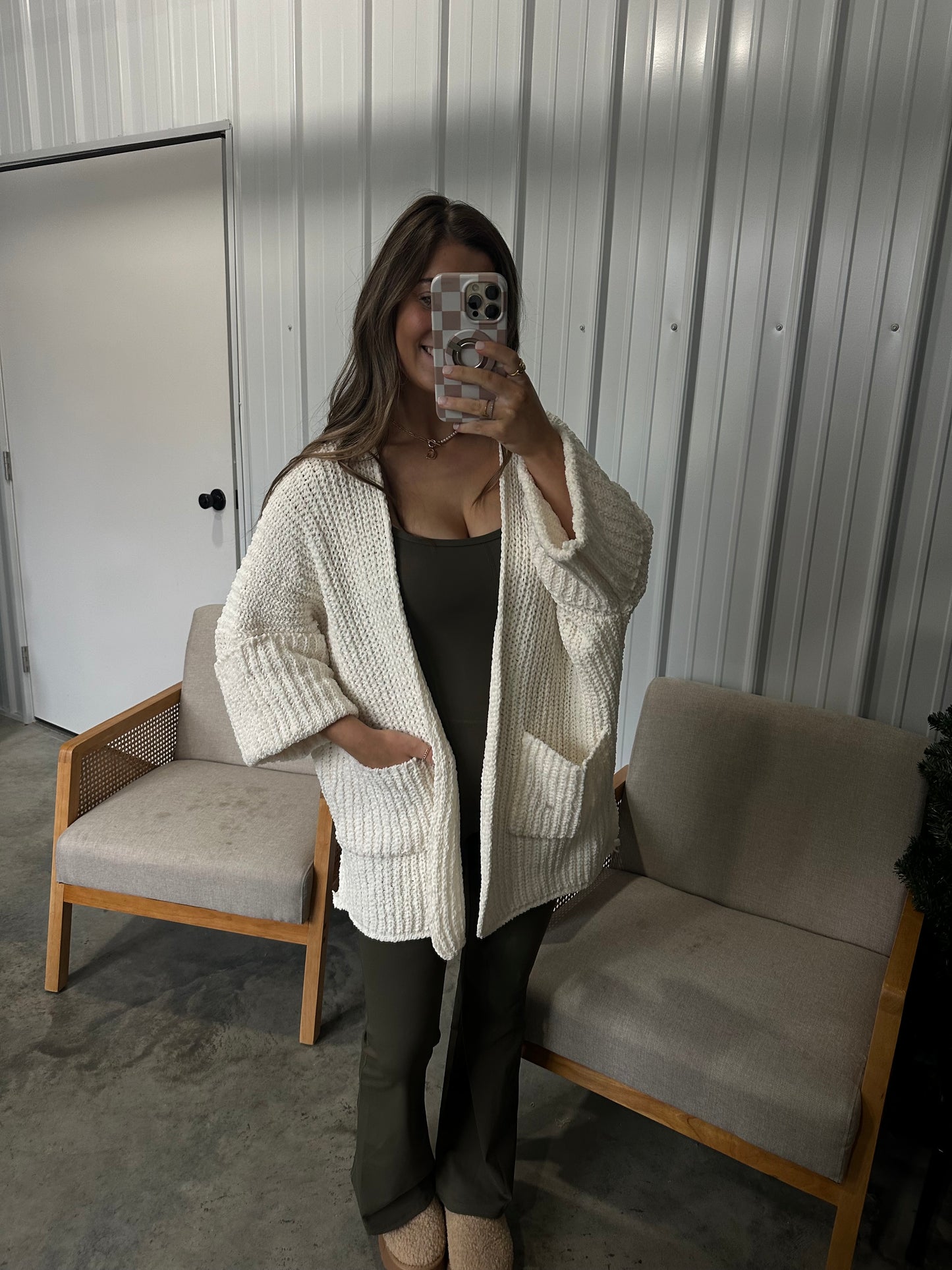 Teddie Cardigan- Cream