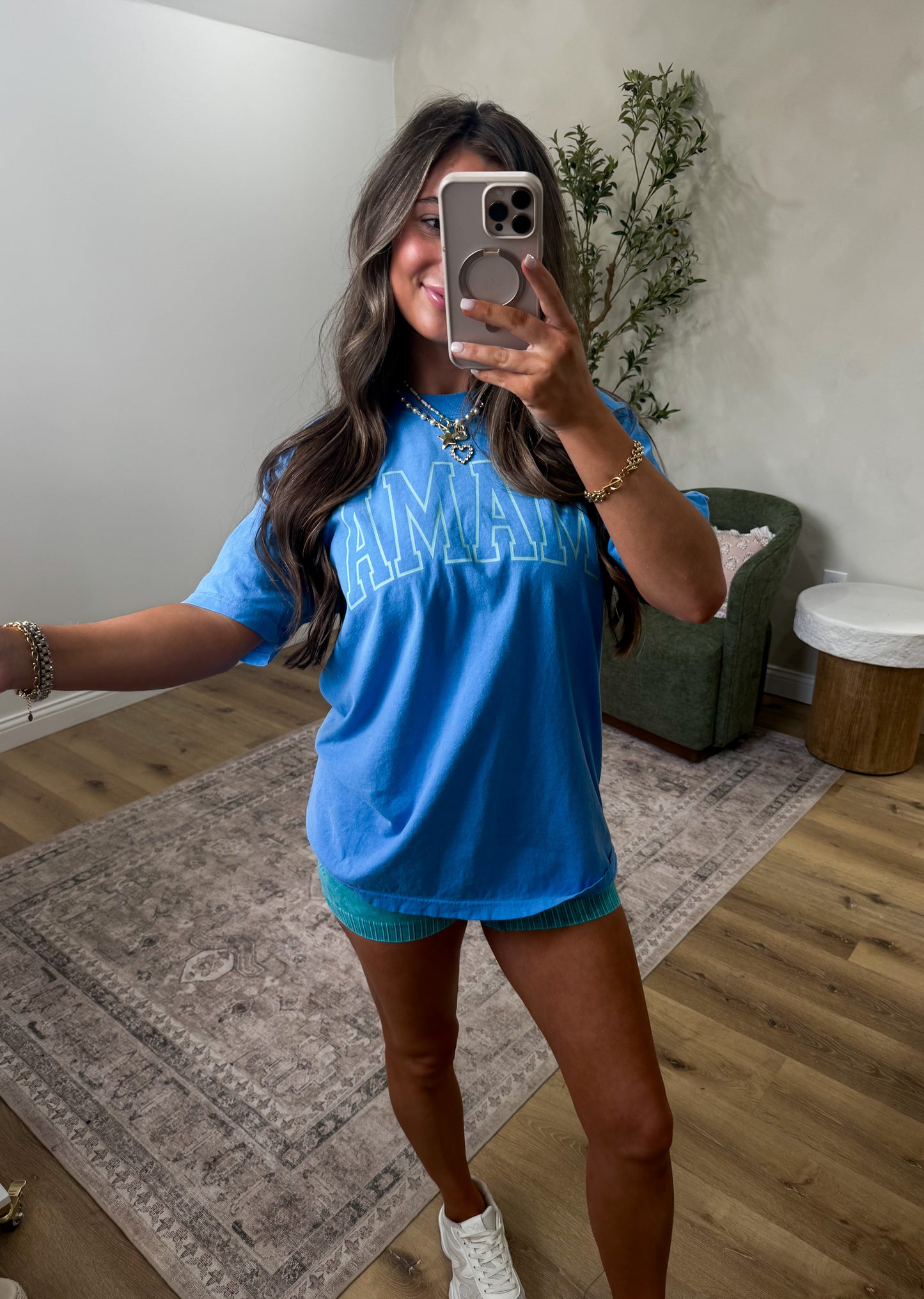 MAMA tee - royal blue