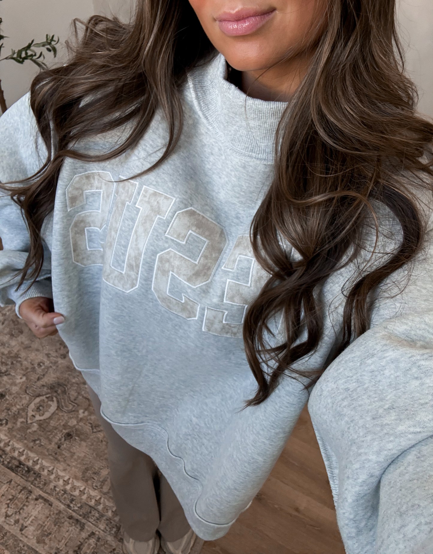 JESUS Embroidered Camo Mock Neck