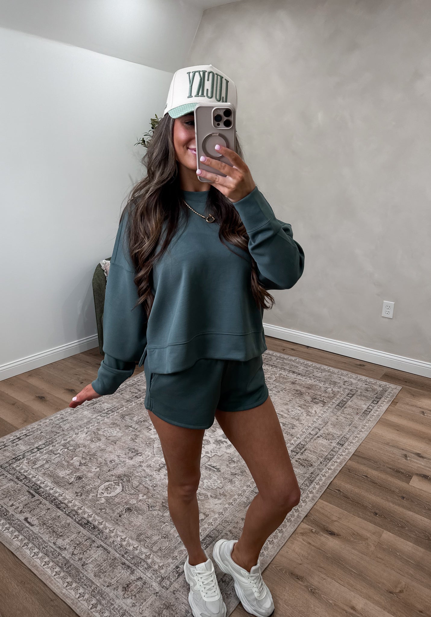 The Sophia Scuba Set - dark forest