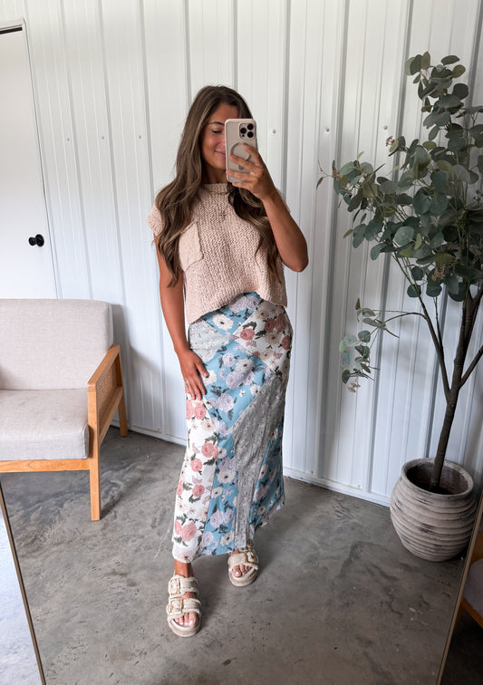 Farrah Floral Maxi Skirt