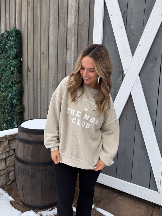 Mom Club Corded Crew- DOORBUSTER