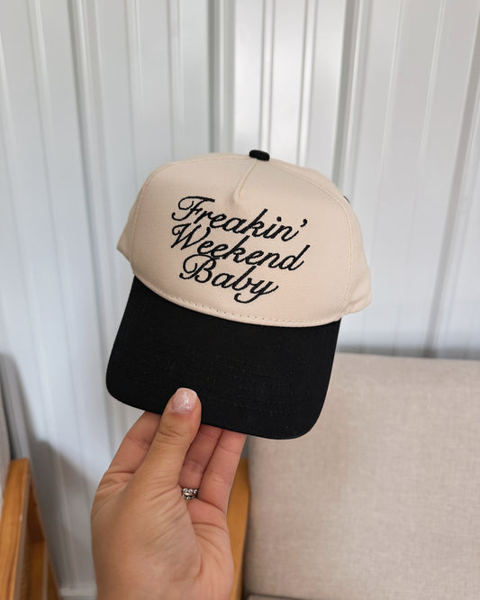 Freakin Weekend Embroidered Snapback