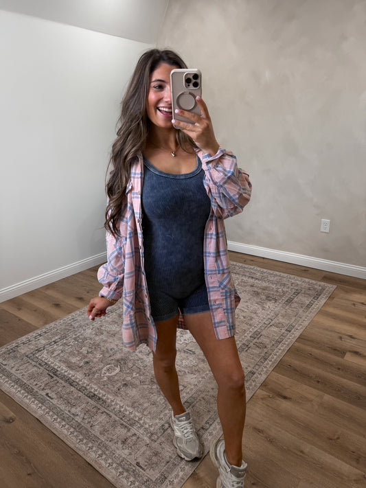 Waverly Ribbed Flannel - cotton pink