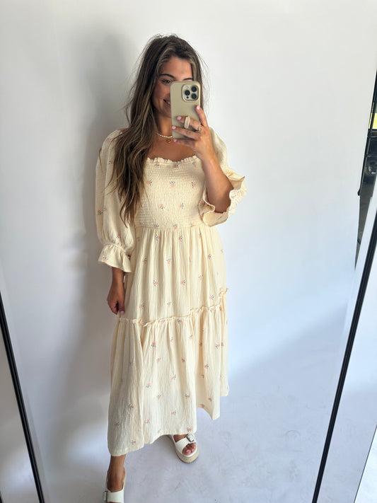 Roaming Free Gauze Maxi Dress