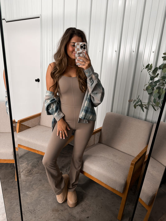 Day in the Life Jumpsuit - Taupe