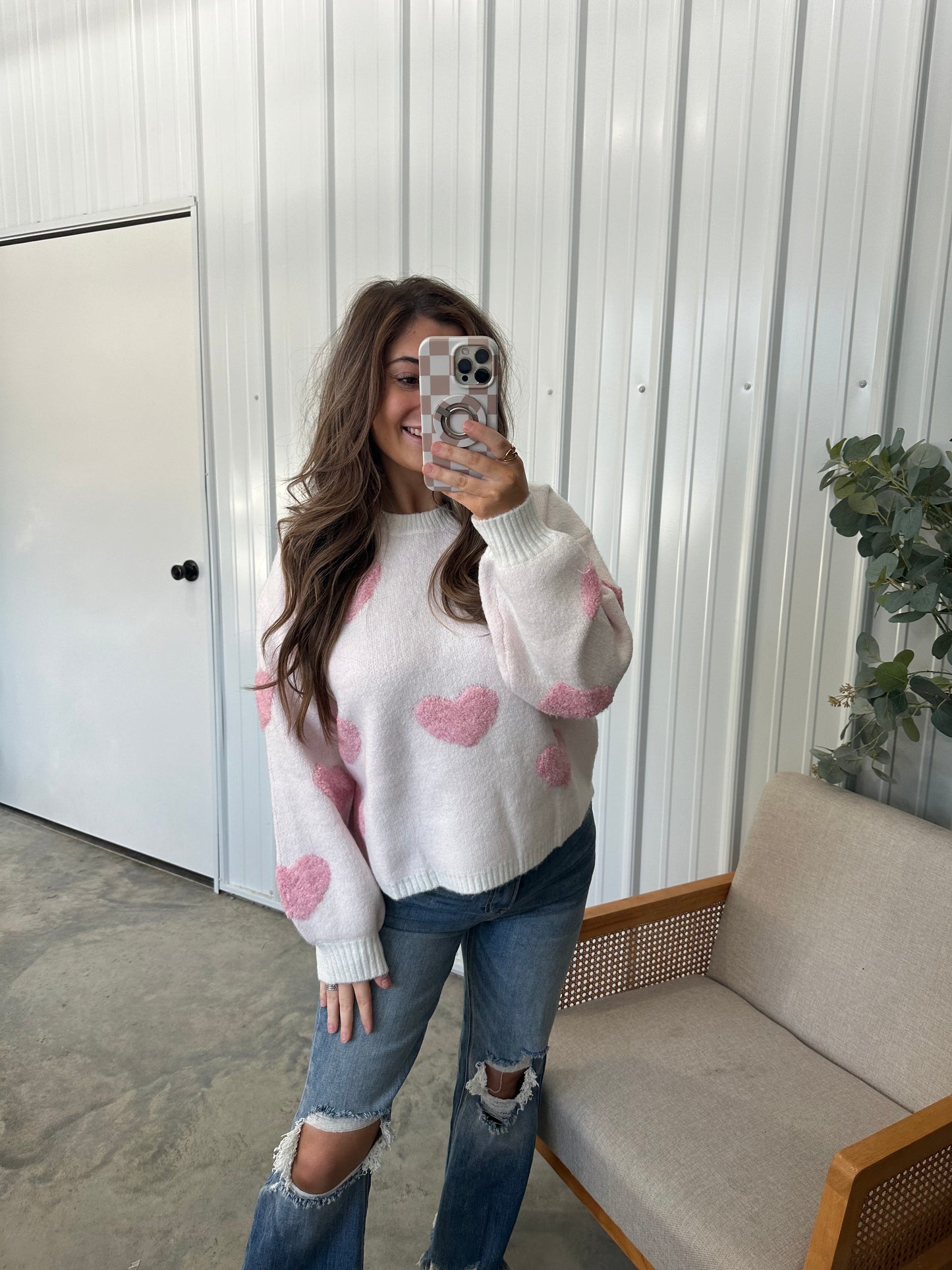 Cozy Heart Sweater