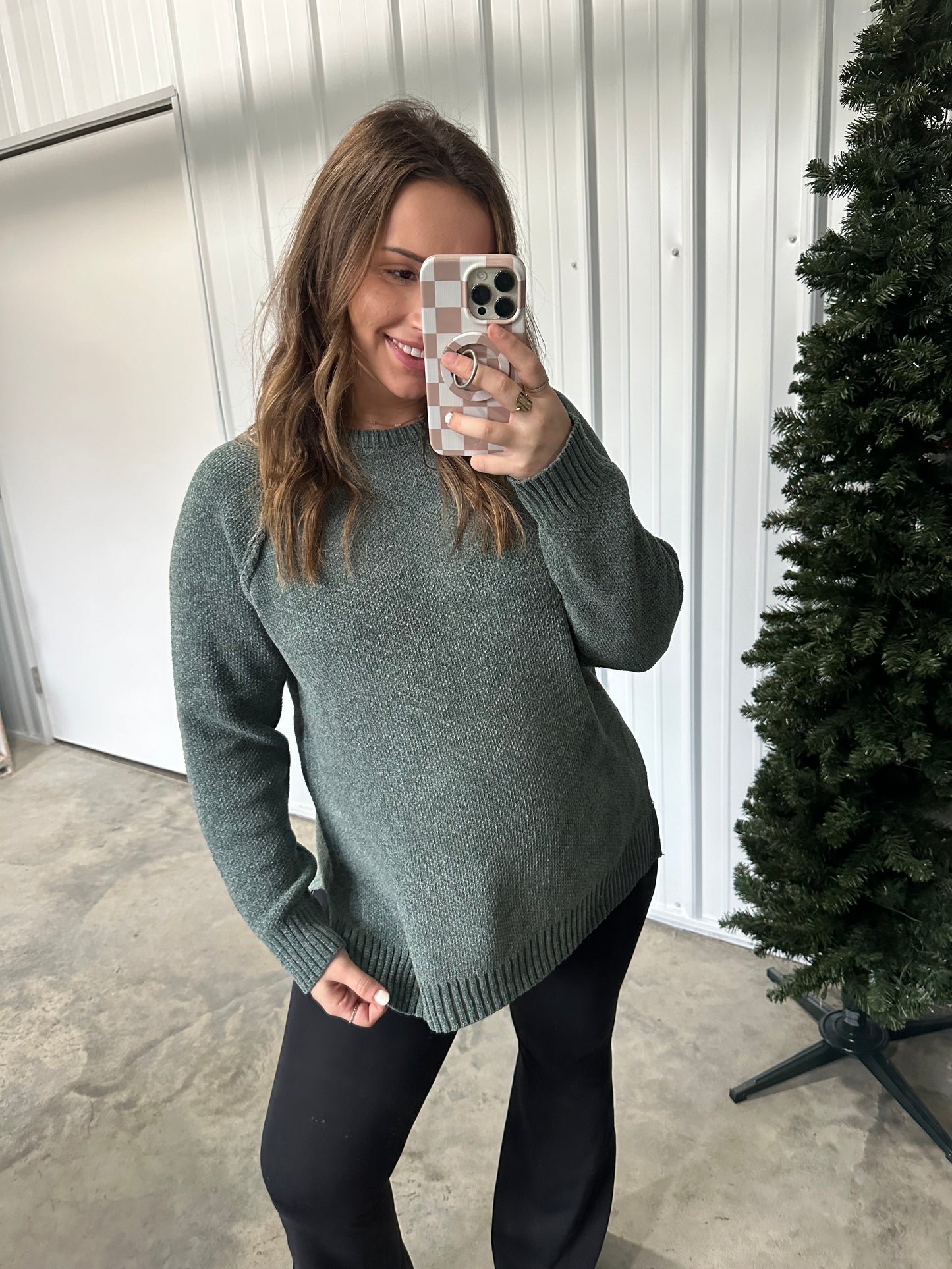 Christina Sweater - Ash Jade