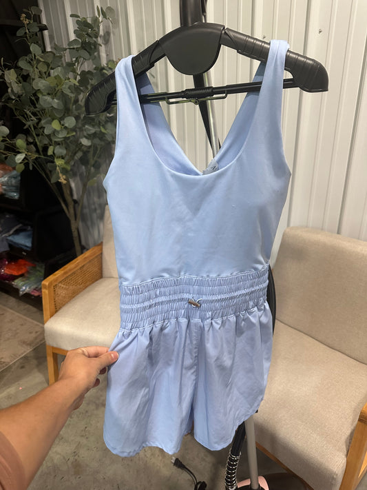 Blue Active Romper