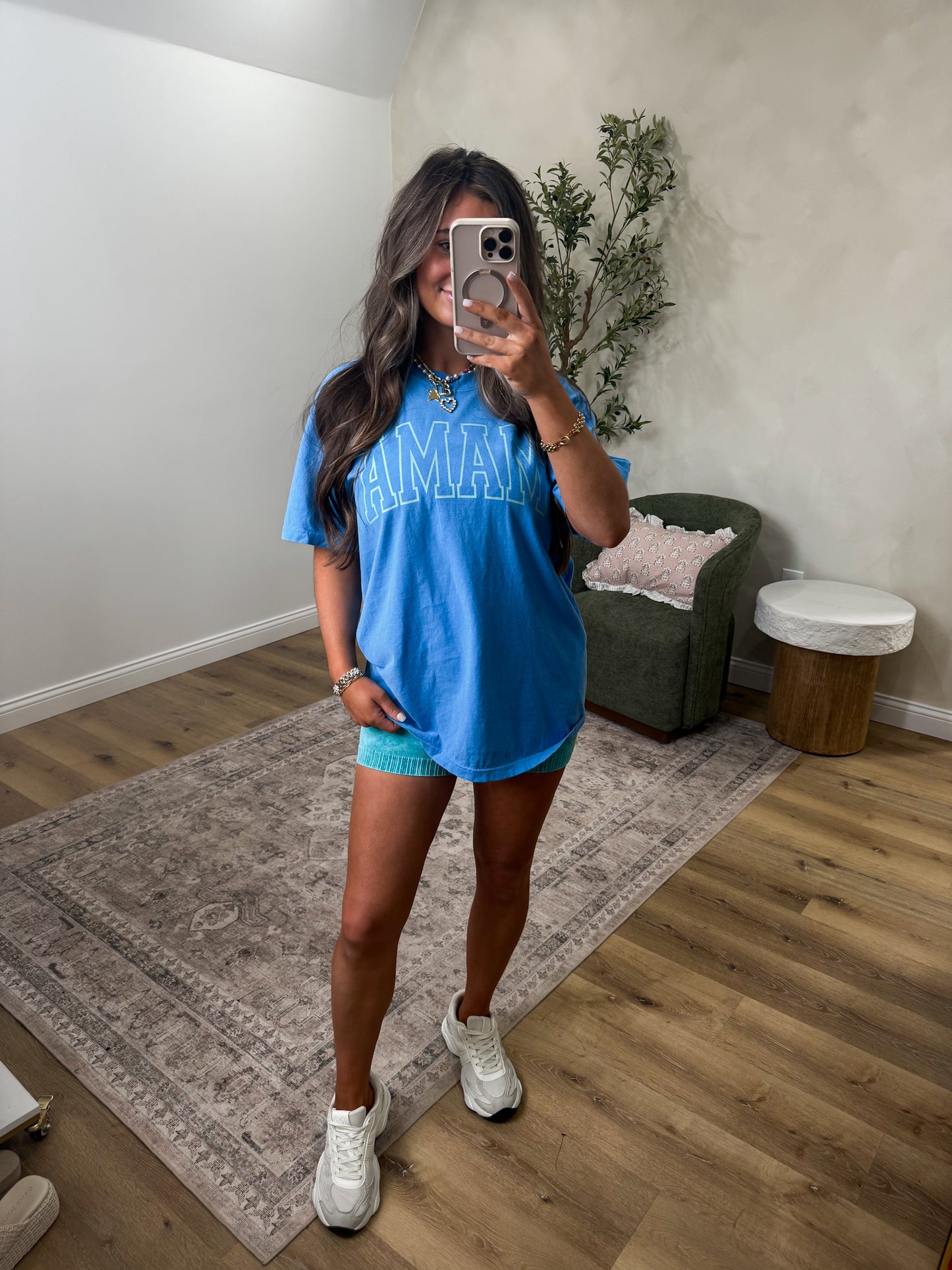MAMA tee - royal blue