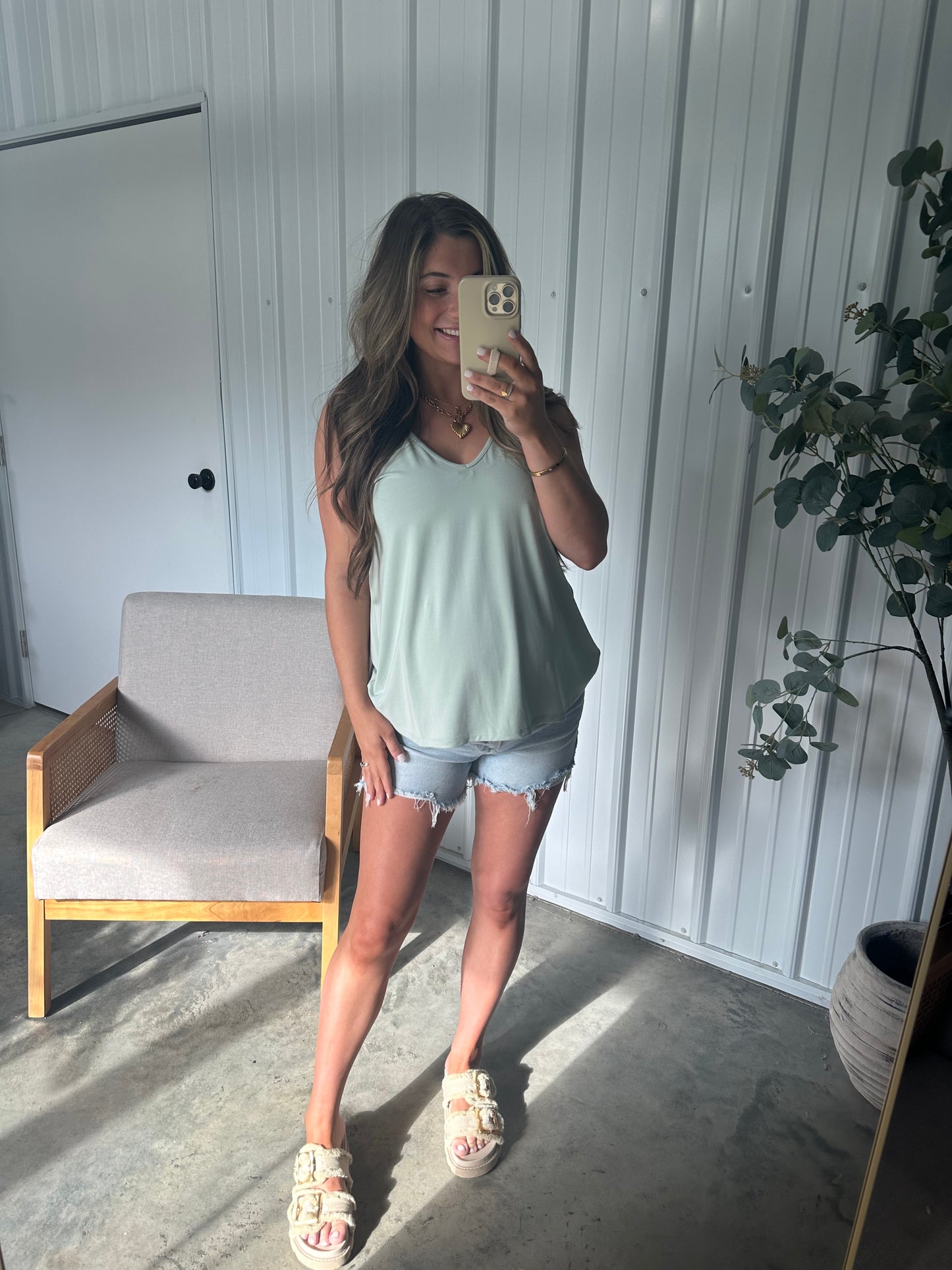 Bamboo Basic Tank- 2 colors