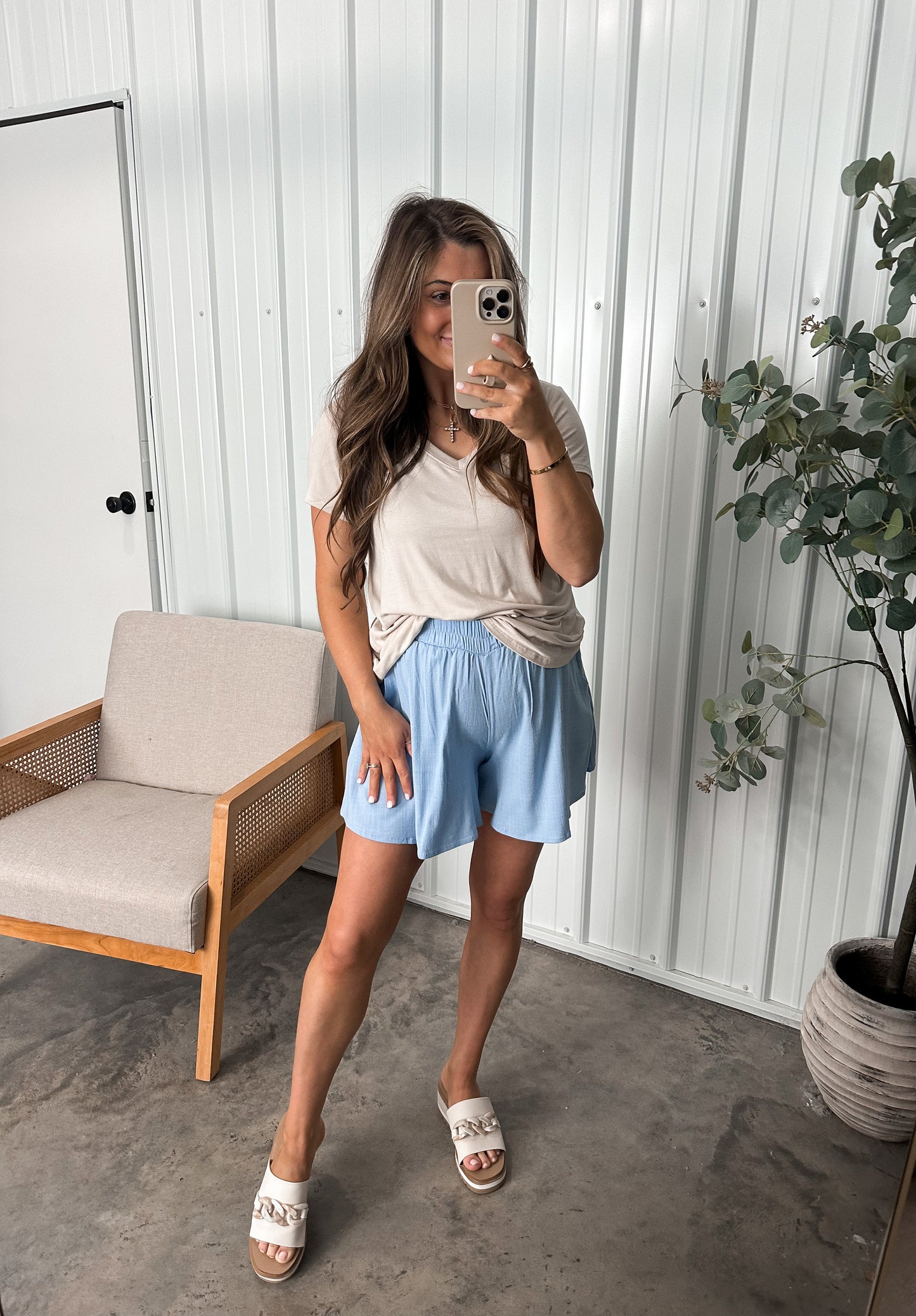 Airflow Shorts - Spring Blue
