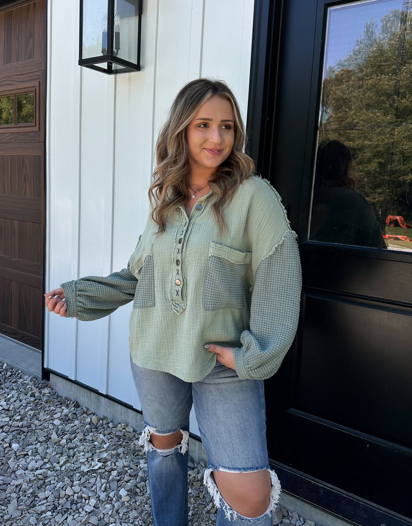 Banks Pullover - Emerald Sage