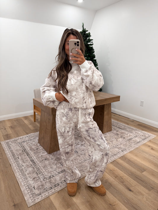 Woodland Camo wide leg pant