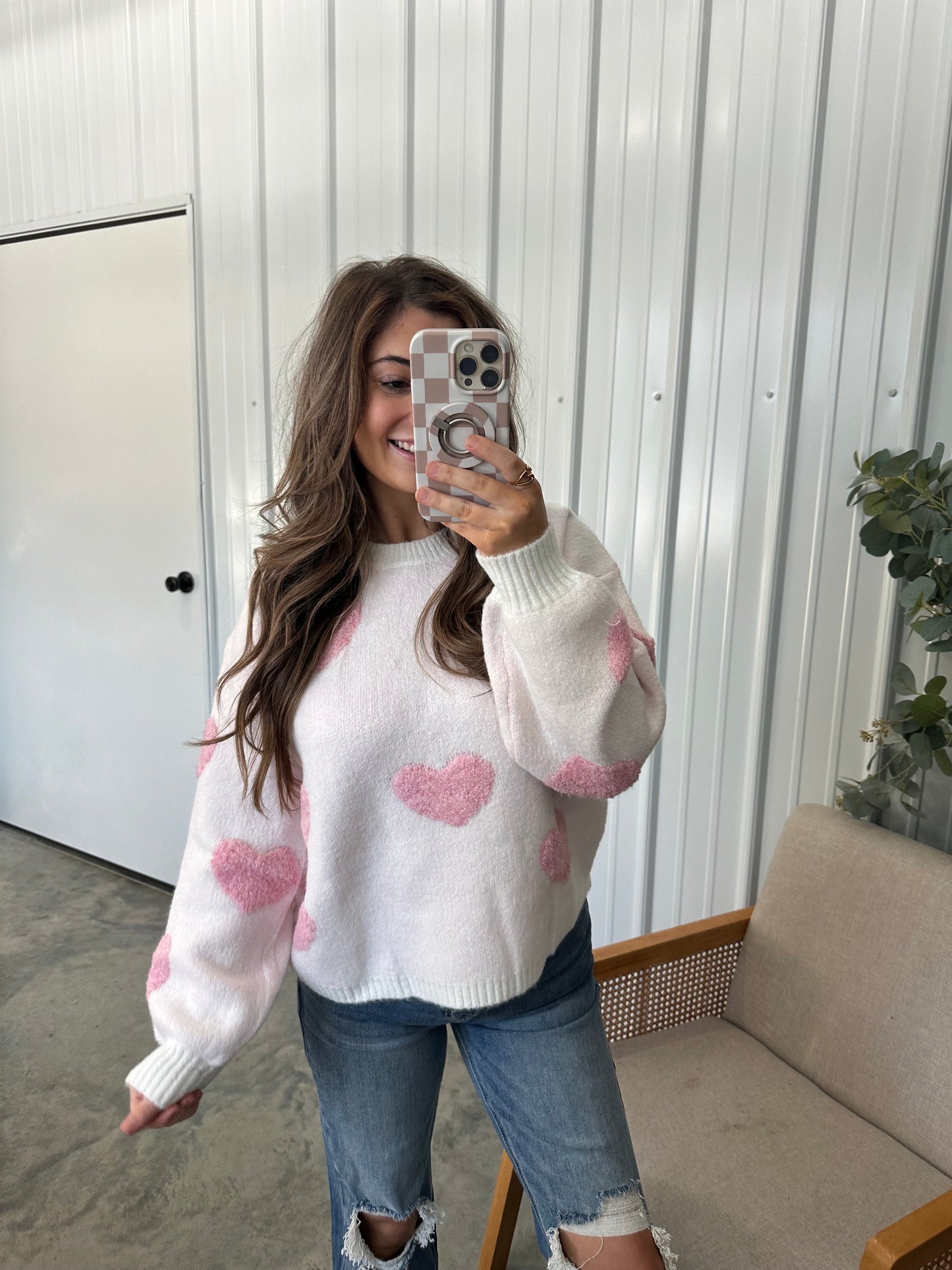 Cozy Heart Sweater