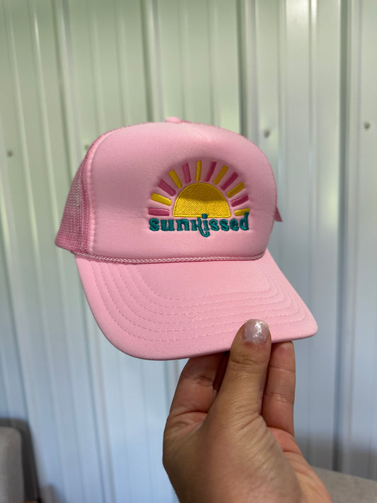 Sunkissed Pink Trucker Hat