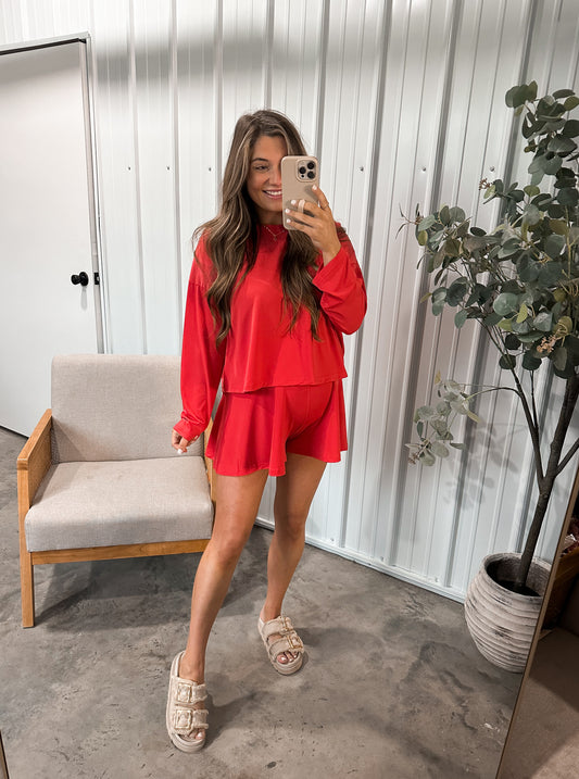 Cool Touch Set- Coral Red