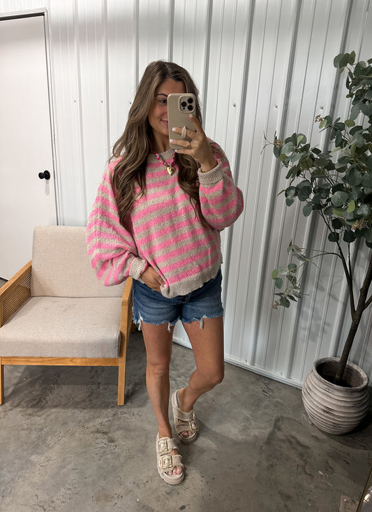 In the Clouds Knit Pullover- 2 colors