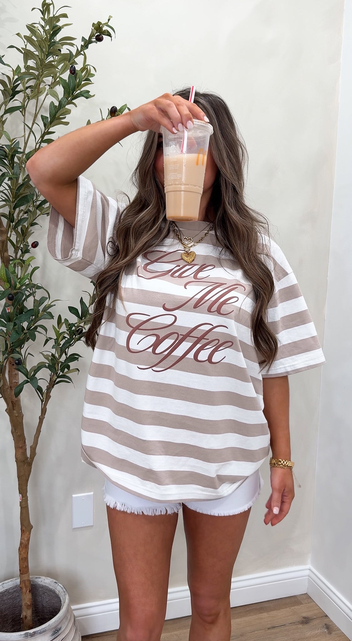 Give Me Coffee Puff Tee