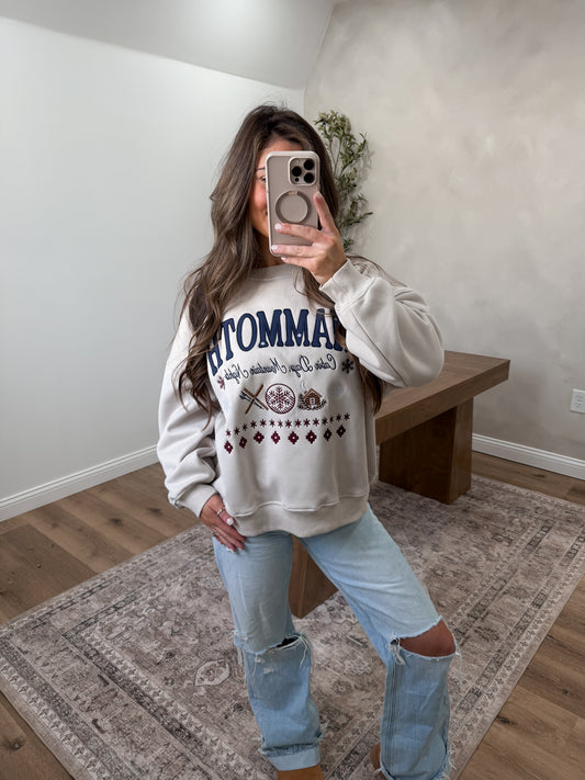 Mammoth Luxe Graphic Crew