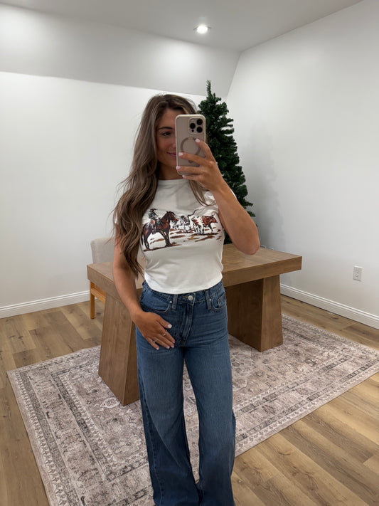 GRAZIN Western Baby Tee- DOORBUSTER