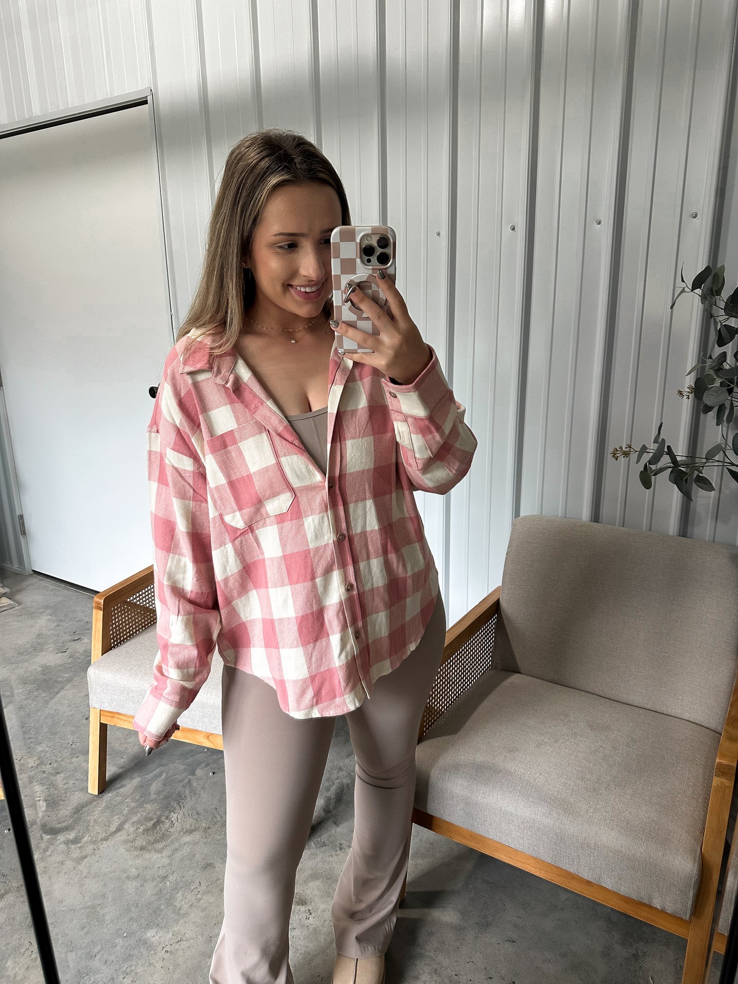 Madalyn Mauve Flannel