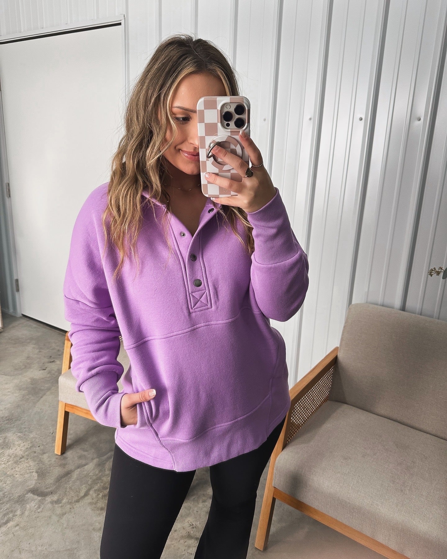 Landry Pullover - Lavender