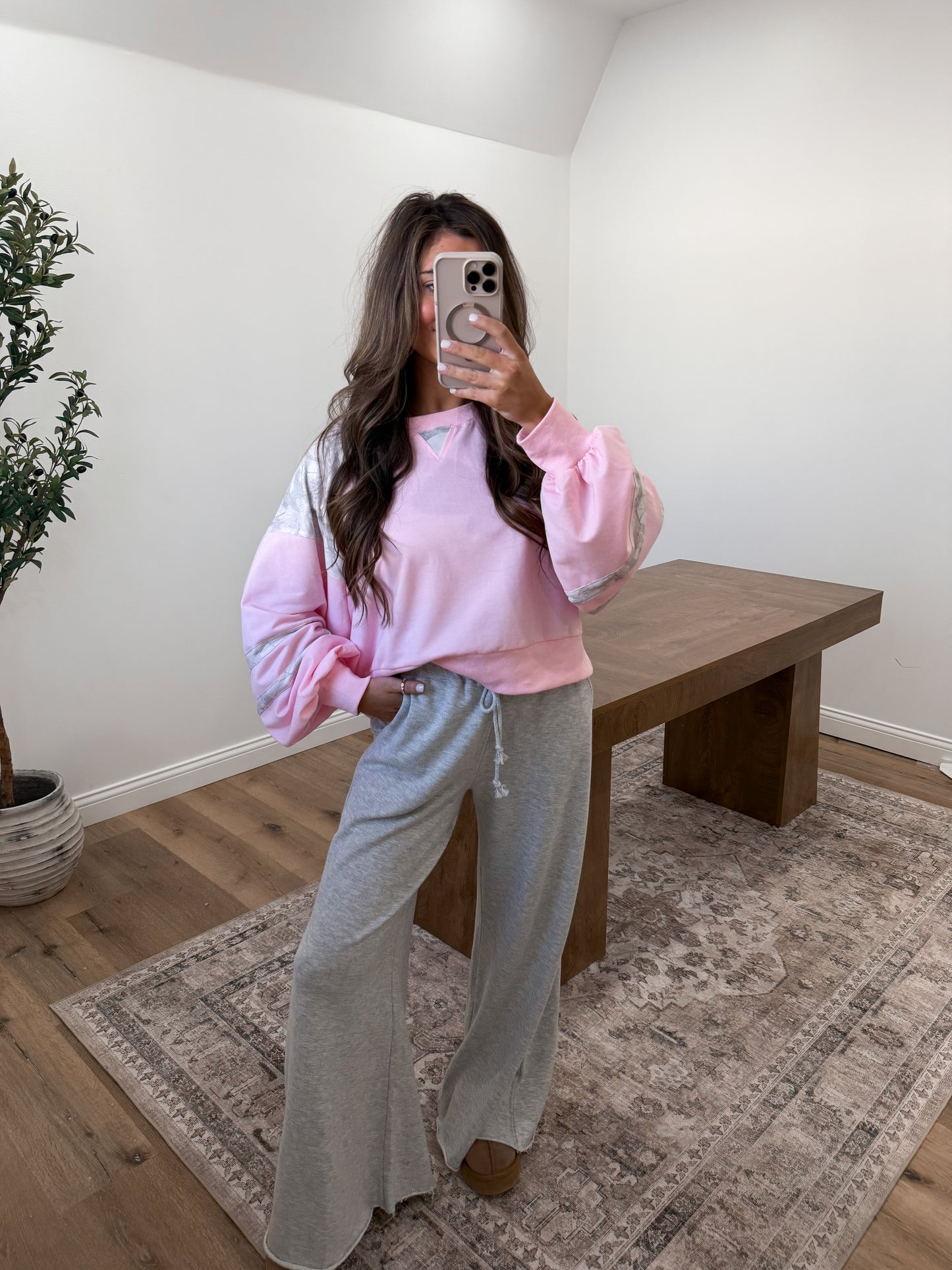 Halsey Lounge Pants- Heather Grey