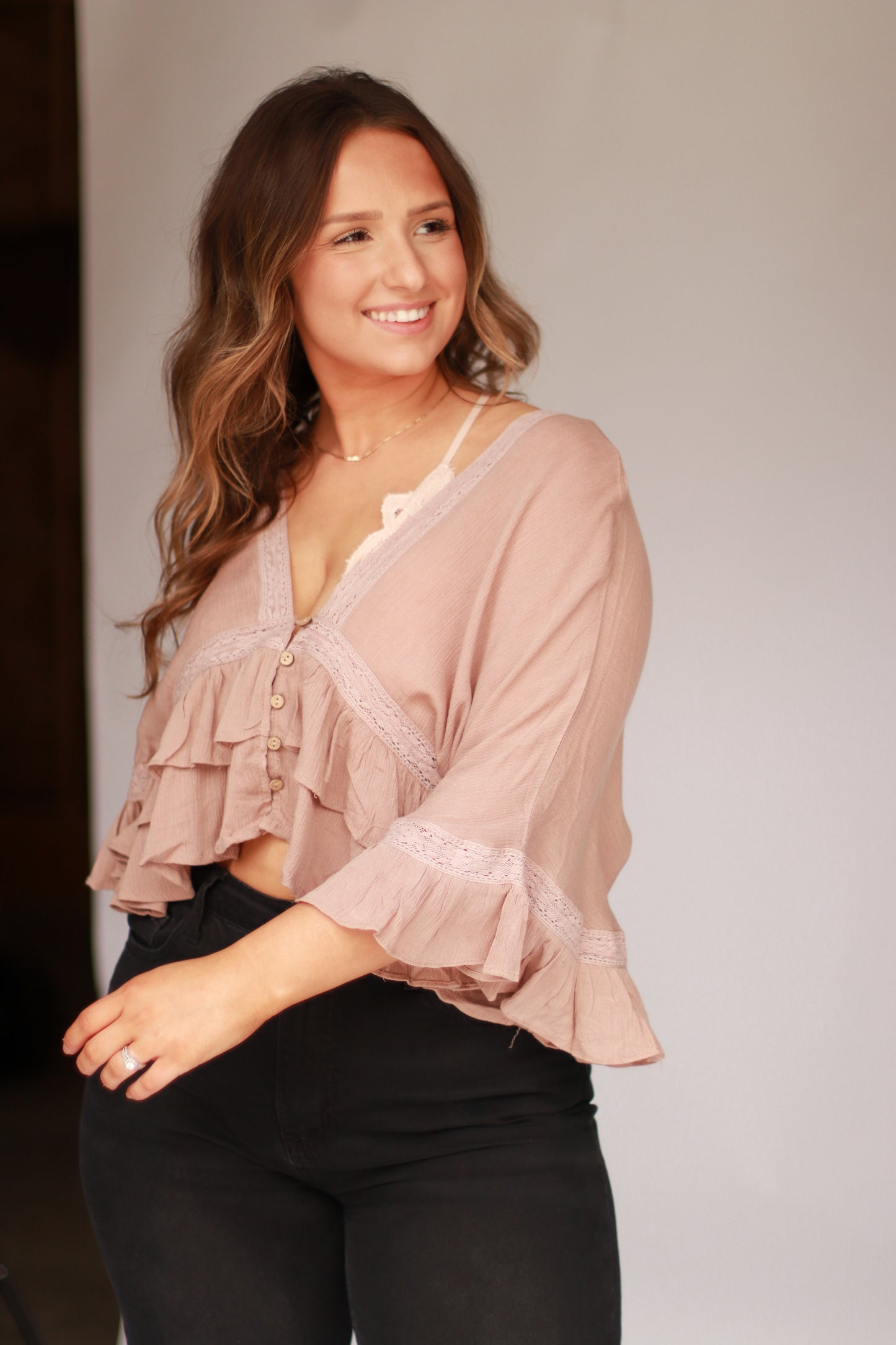 Rachel Tiered Blouse** LAST CALL**