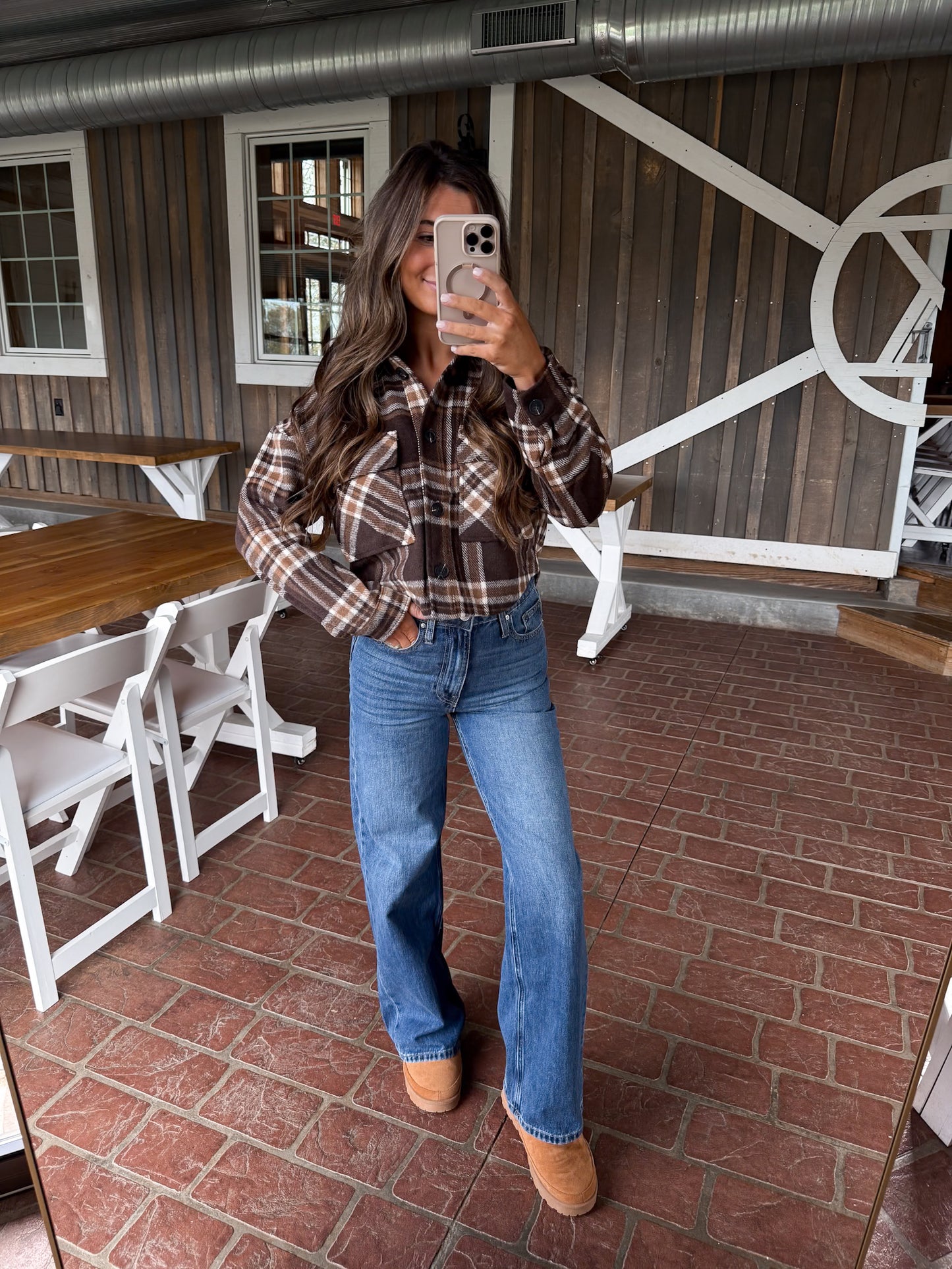 high waisted 100% cotton non distressed straight jean