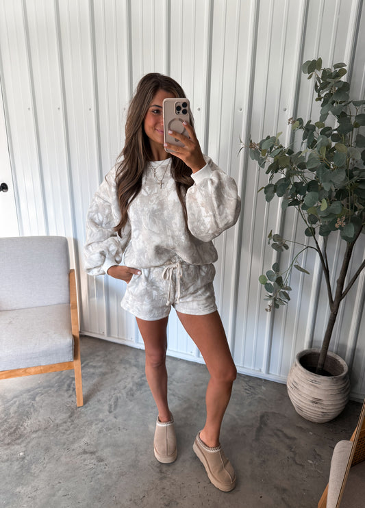 Woodland Camo Crew Neck Set
