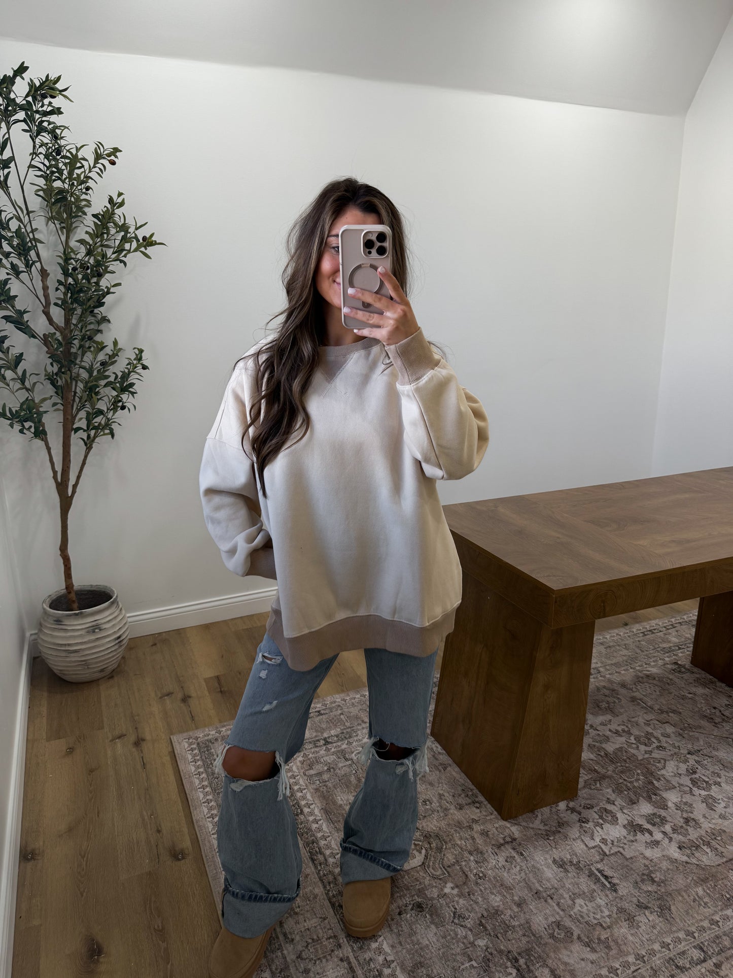 Vintage Vanilla Pullover