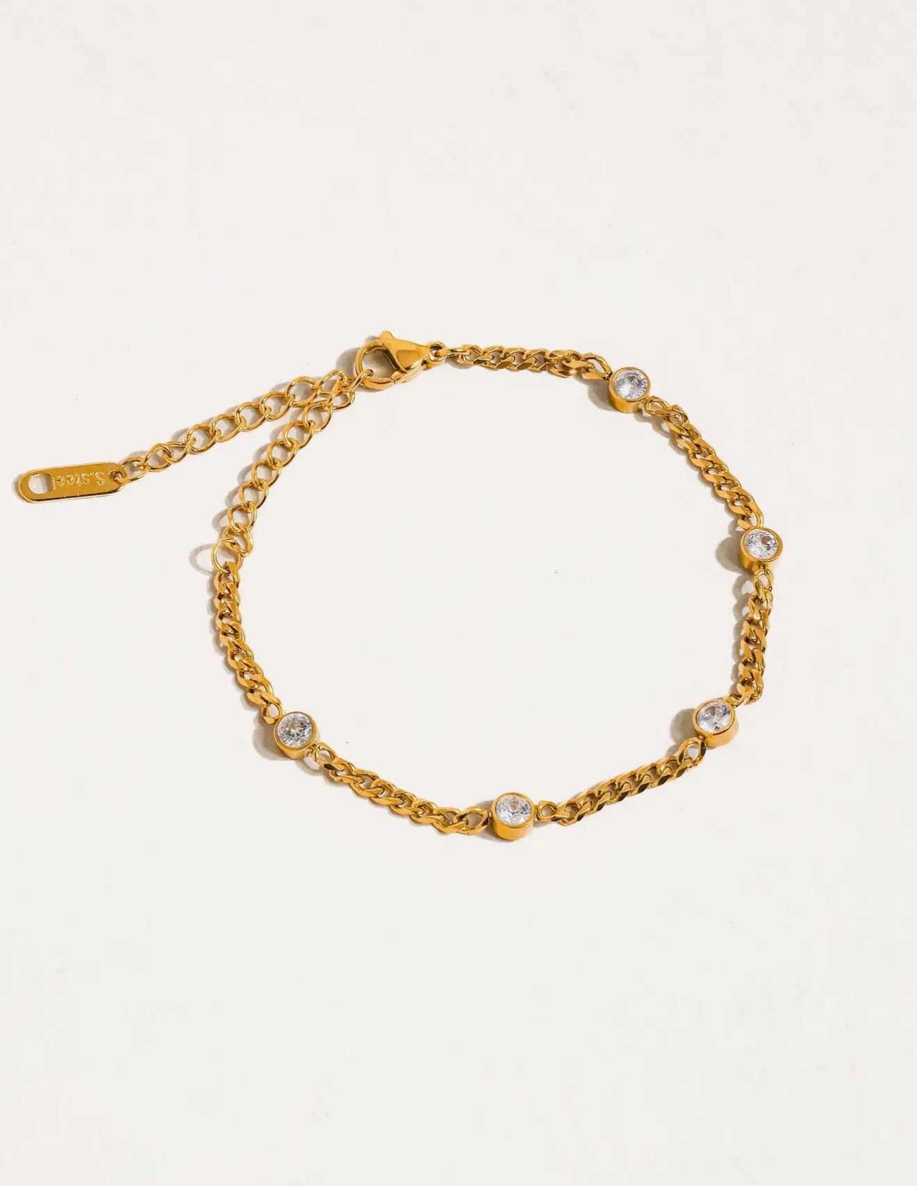 Elizabeth Chain Bracelet - waterproof