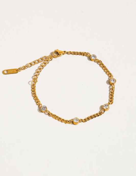 Elizabeth Chain Bracelet - waterproof