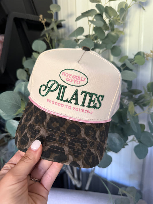 Hot Girls go to Pilates Trucker Hat
