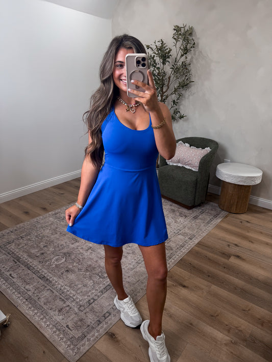 FormFit Active Halter Dress - poolside
